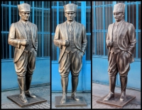 290 cm Kalpaklı Atatürk Heykeli( Ürün Kodu: 10290)