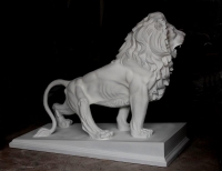 Aslan Heykeli 155 cm yükseklik 200 cm genişlik fib