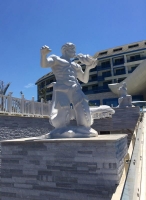 Antalya_Sueno_Delux_Otel_Fiber_Siren_Heykeli_Fiber