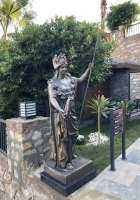 Fiber Athena Heykeli Yapımı